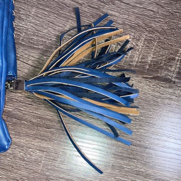 Womens Urban Expressions Navy Blue Loretta Clutch - Picture 4 of 11